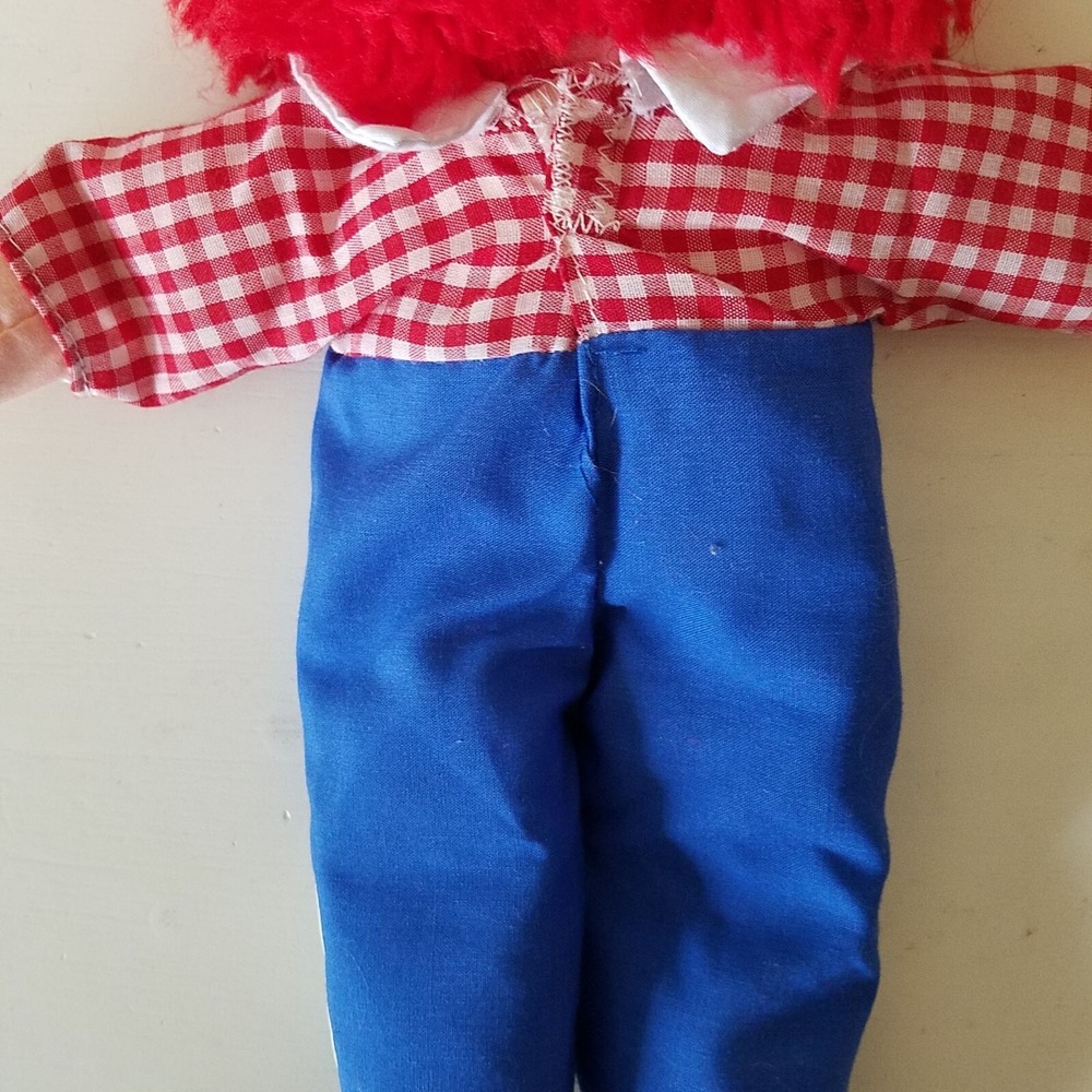 Raggedy Ann Johnny Gruelle Hasbro Softies and Andy Playskool‎ 12" Vintage Dolls - Picture 13 of 16